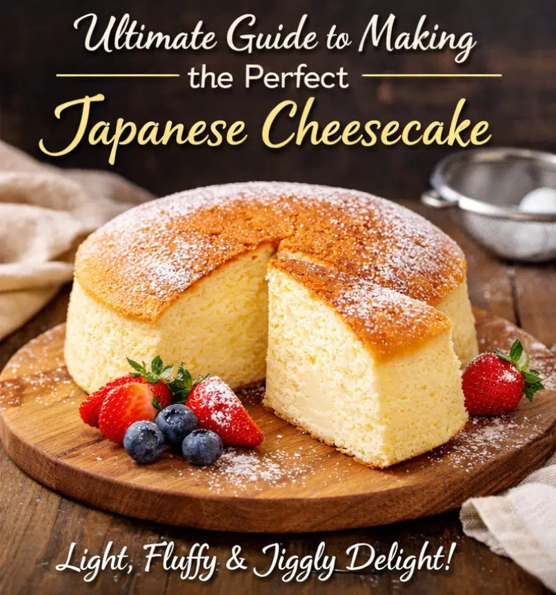 First Ultimate Guide to Making the Perfect Japanese Cheesecake 1 Japanese Cheesecake
